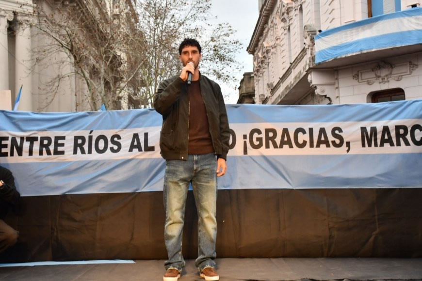 Senesi agradeció a los concordienses a través de sus redes sociales: “Me llevo el cariño en el corazón”