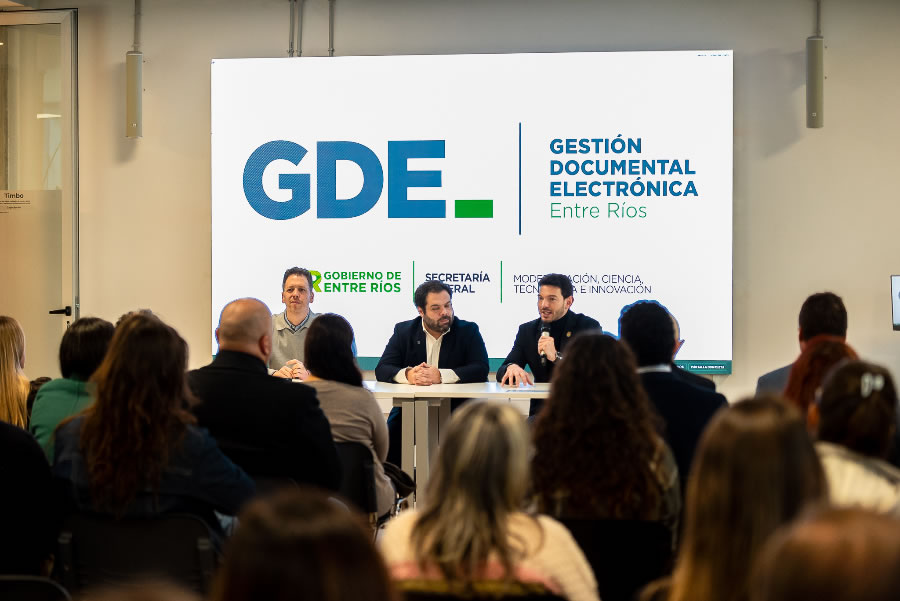 El Gobierno de Entre Ríos continúa ampliando el uso del Expediente Electrónico en la administración pública