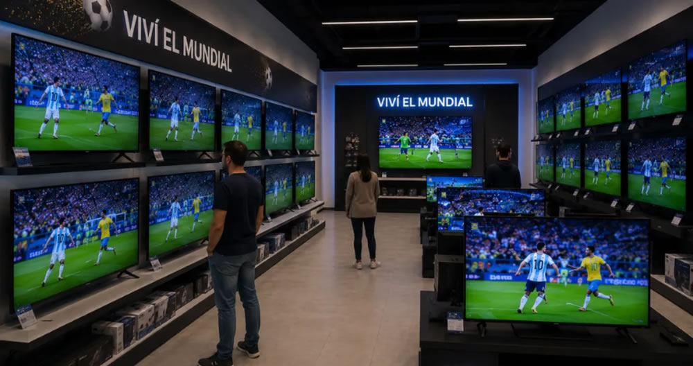 Lo que dejó el Mundial 2026: las ventas de televisores aumentaron más de 60%