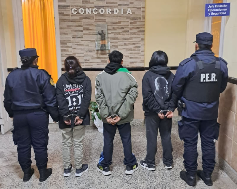 Allanamientos por un robo terminaron con cuatro detenidos y un búnker de drogas demolido