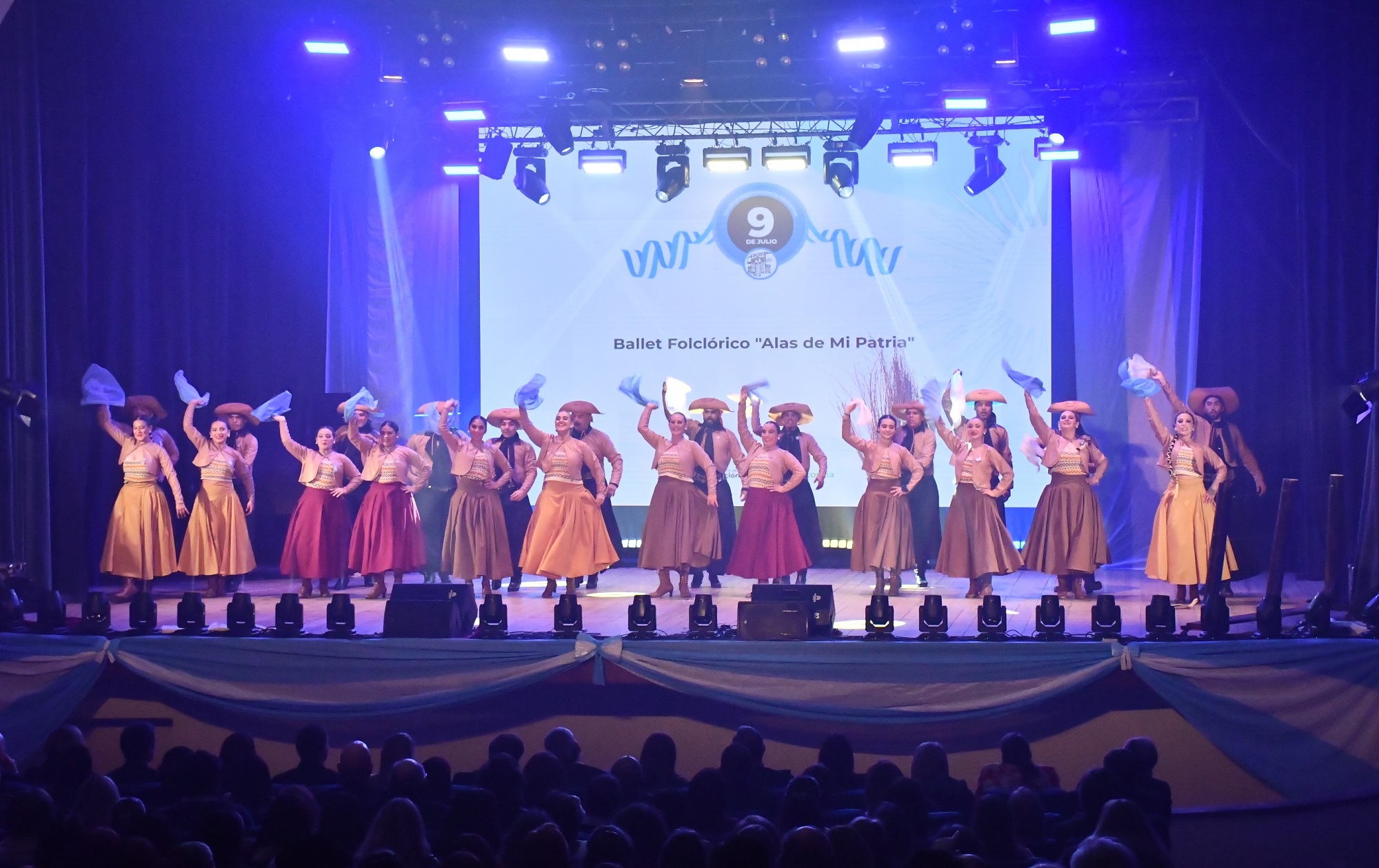 Concordia recibió al 9 de Julio con la Función Cultural de Honor “Tango y Folclore: Sonidos de la Independencia”