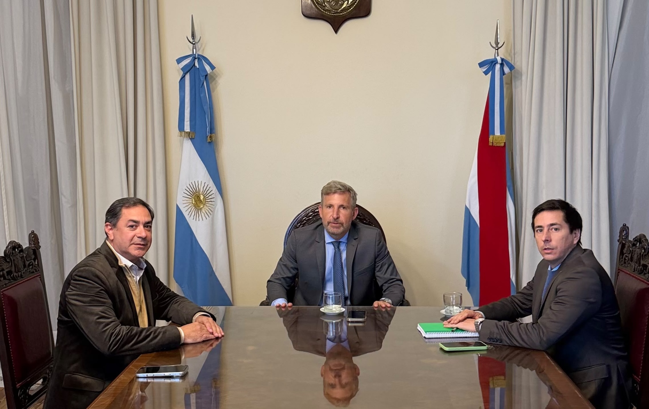 Frigerio recibió a Eduardo Cristina y valoró la gestión de CODESAL para el desarrollo turístico del Lago Salto Grande