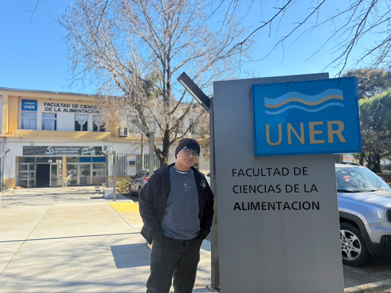 “Desde muy pequeño soñaba con conocer Argentina”: Uriel Pineda Vázquez llegó desde México para cursar un intercambio en la UNER