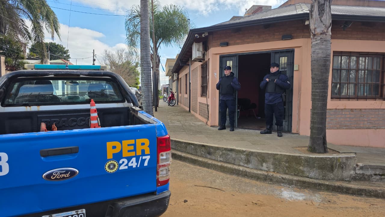 Allanaron la vivienda de un prestamista por una causa de presuntas amenazas