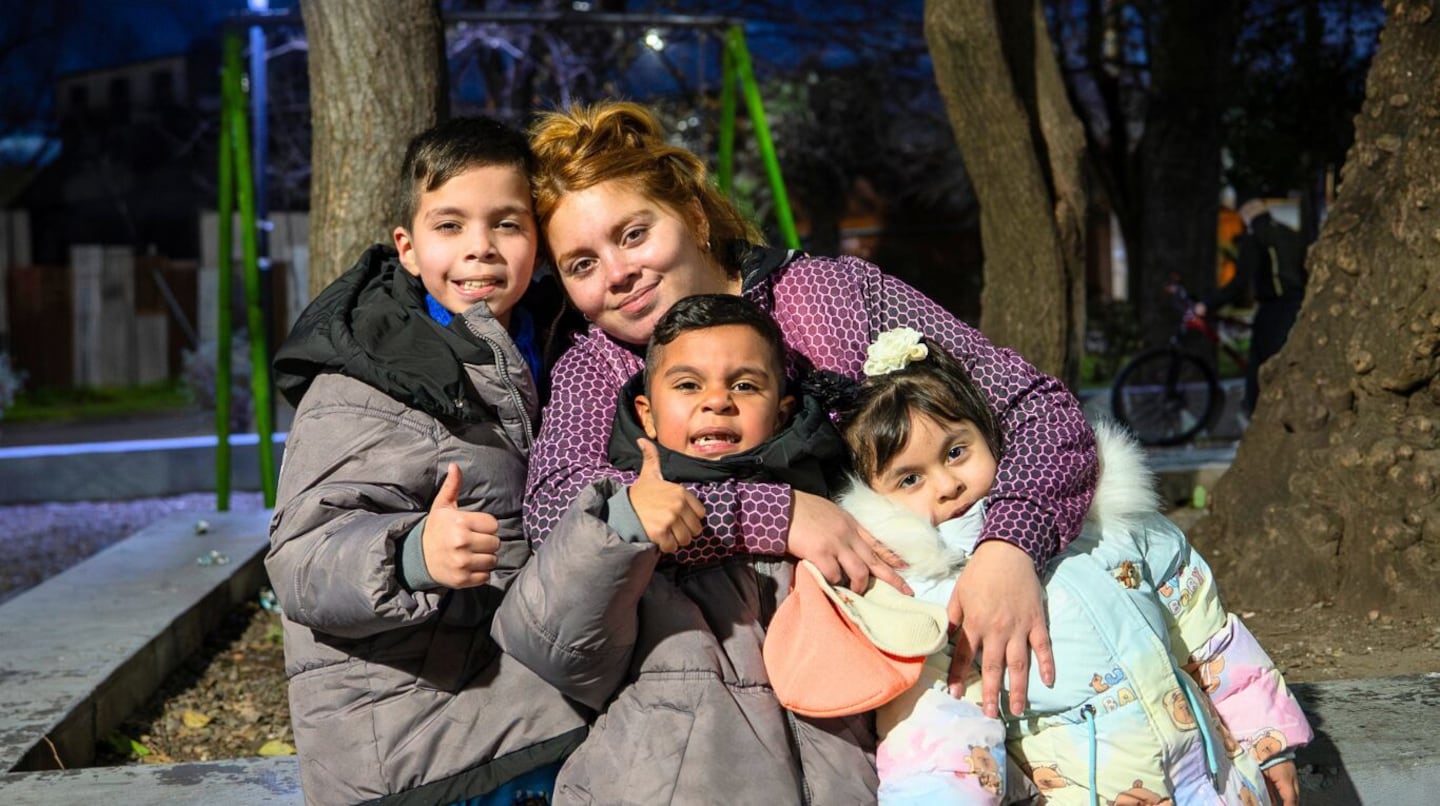 La historia de Milagros: creció marcada por la violencia y el abandono, pero eligió que sus hijos conocieran otra vida