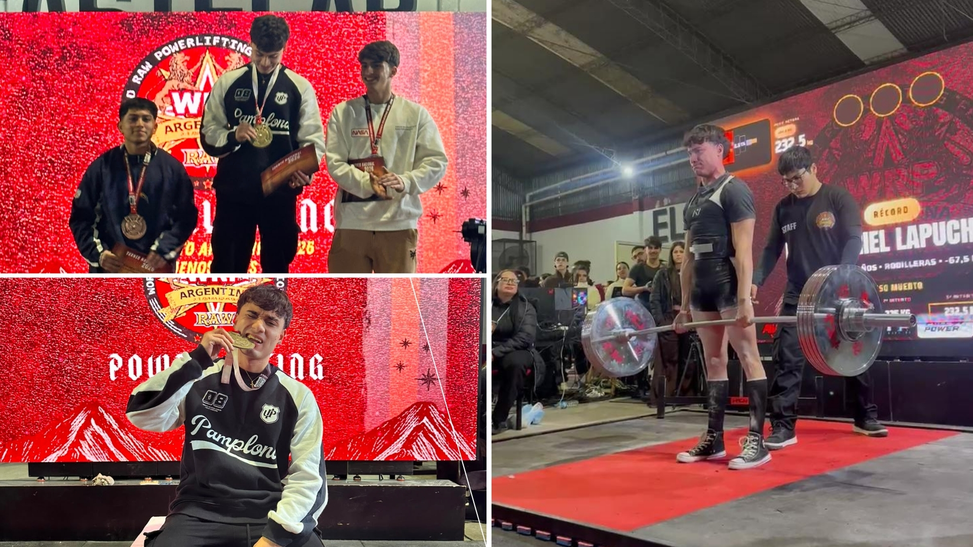 “Ser bicampeón nacional era un sueño que venía buscando hace mucho”: Dylan Lapuchesky volvió a hacer historia en el powerlifting