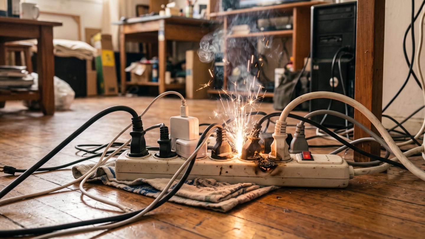 El electrodoméstico que nunca conviene conectar a una zapatilla eléctrica para evitar incidentes