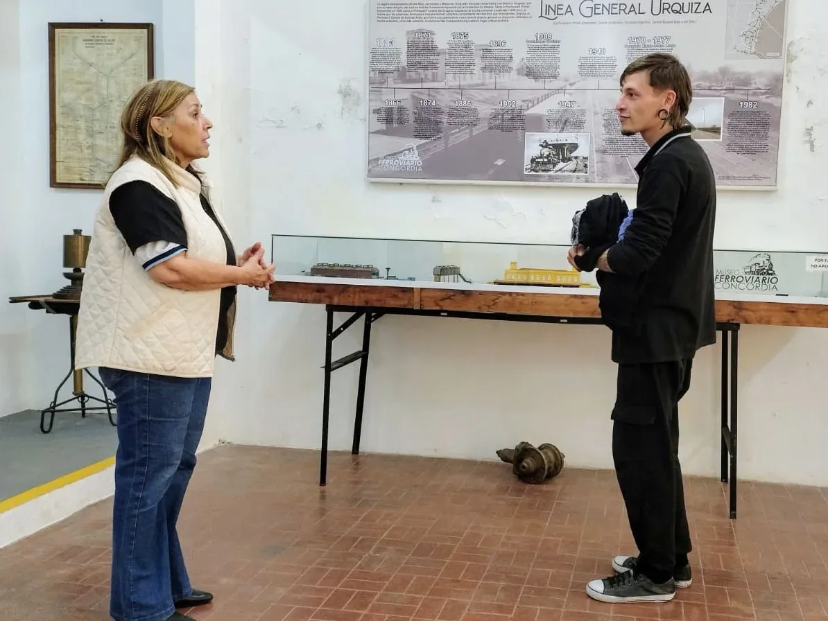 El Museo Ferroviario de Concordia invita a conocer la historia del tren y continúa sumando donaciones para preservar su