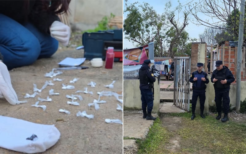 Allanamientos por el robo a la iglesia San Cayetano: secuestraron elementos y detuvieron a un hombre por cocaína