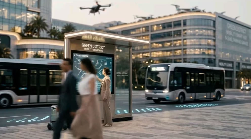 Así es el proyecto de USD 2 mil millones para crear una ciudad futurista con taxis voladores y centros inteligentes