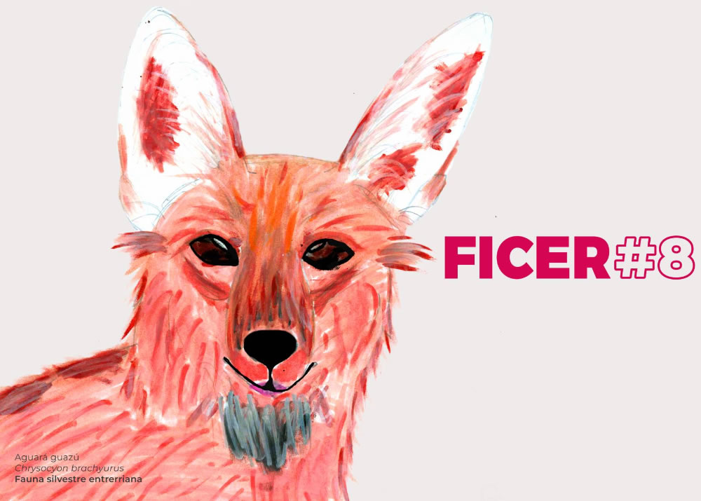El aguará guazú es la imagen de la octava edición del Ficer