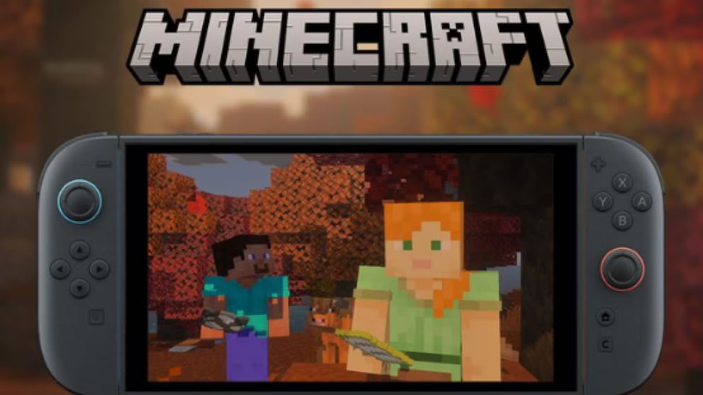 Nintendo confirma cuándo se podrá jugar Minecraft en Switch 2 y qué novedades incluirá