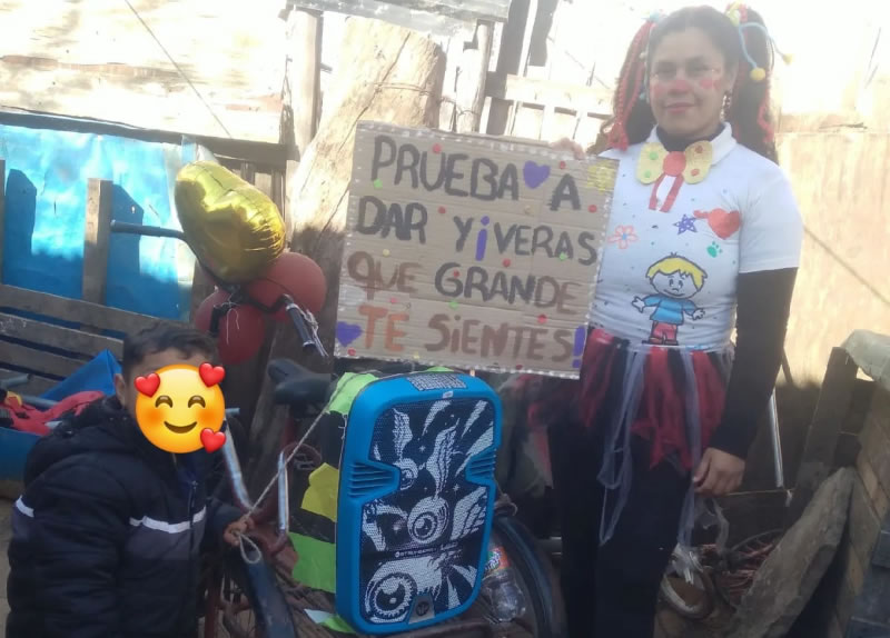 “La risa de un niño vale por un montón”: la Payasita Cintia prepara su cuarto Festival Día del Niño y busca sumar corazones solidarios
