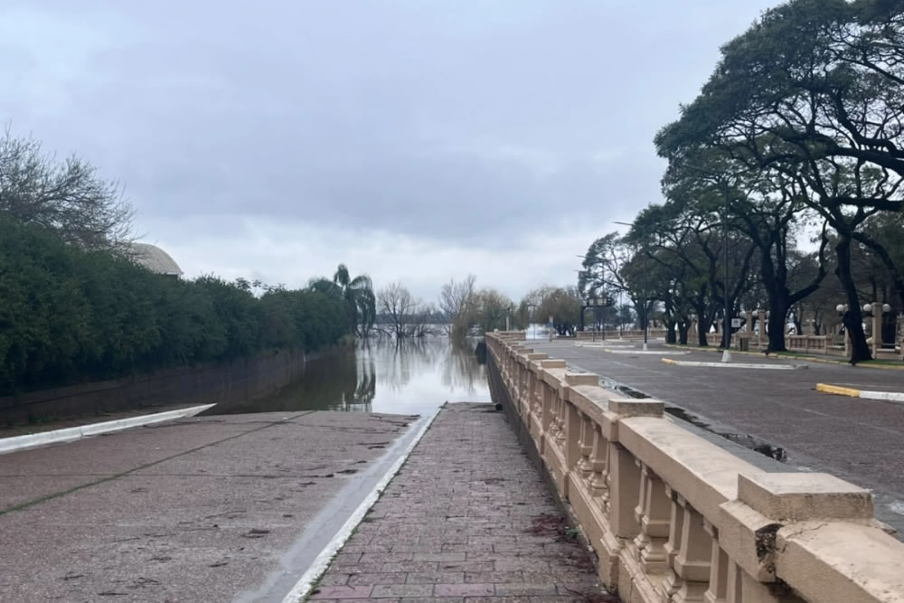 Salto Grande confirmó la tendencia descendente del río y anticipó una baja del caudal evacuado