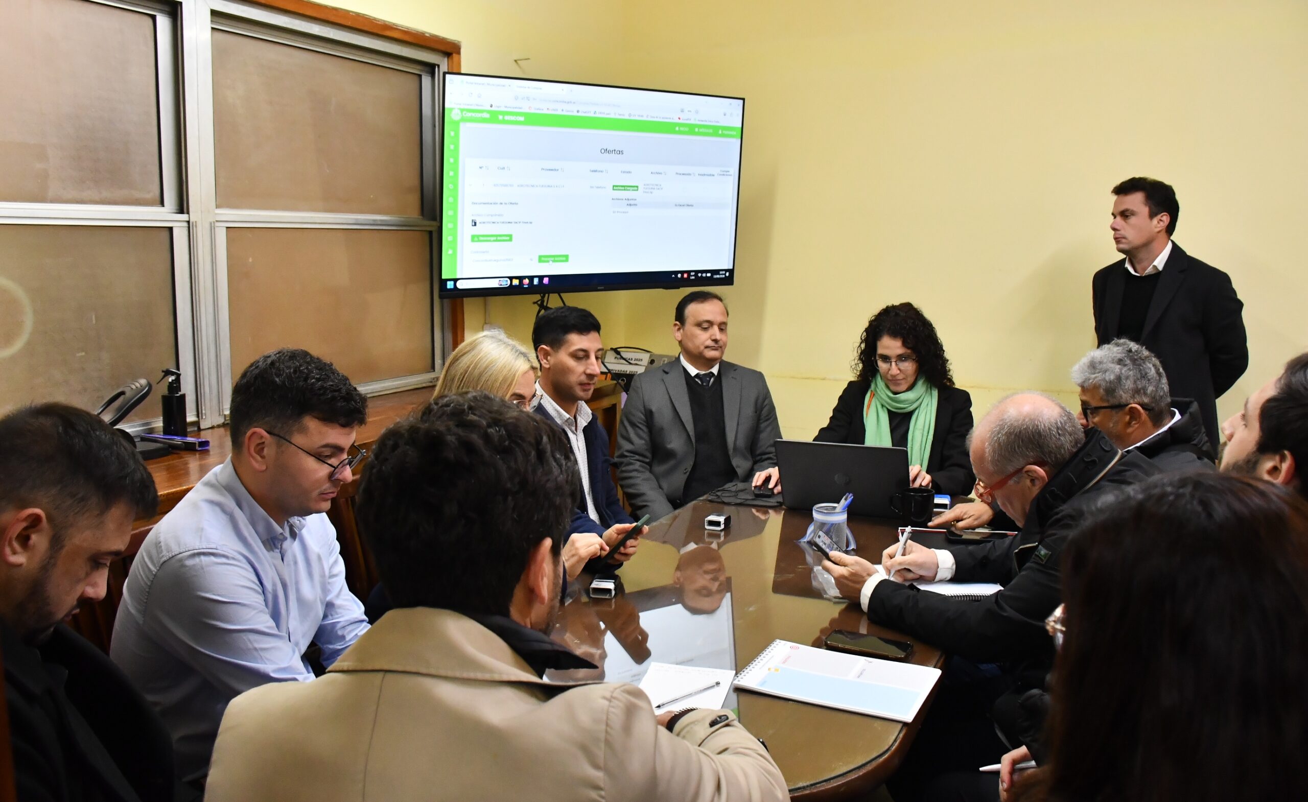 La Municipalidad realizó la apertura de sobres de la licitación para el servicio de recolección de residuos