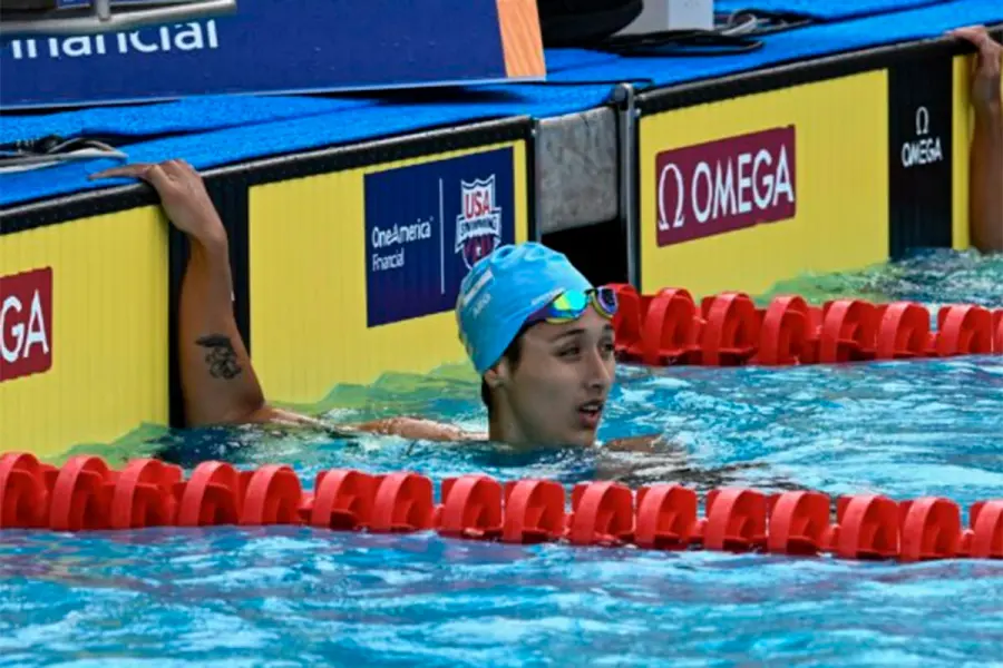 La nadadora Agostina Hein hizo historia: ganó el bronce en el Pan Pacific y batió el récord sudamericano