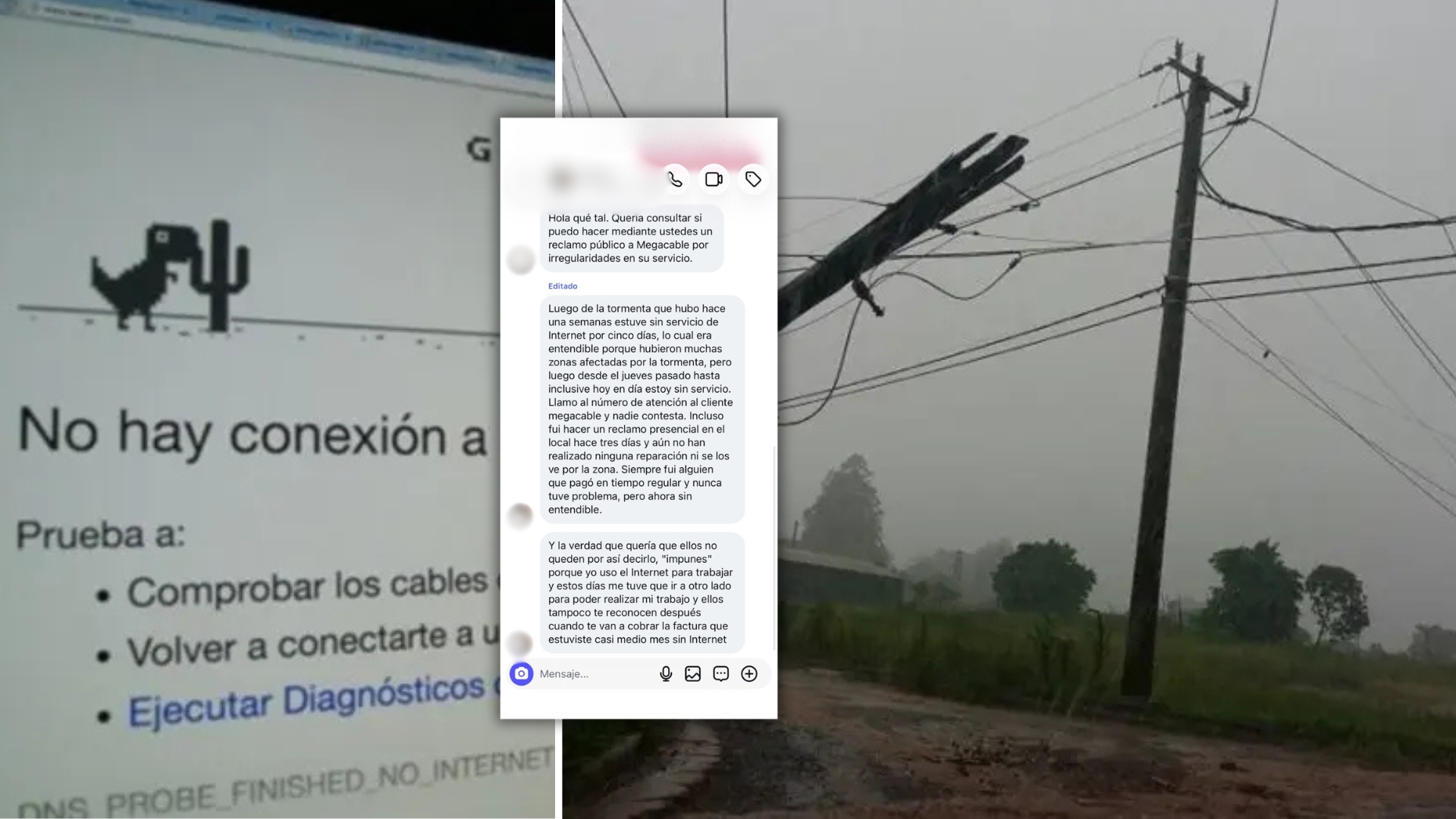 Solicitud de vecino N° 133: falta de servicio de Internet en una zona de Concordia