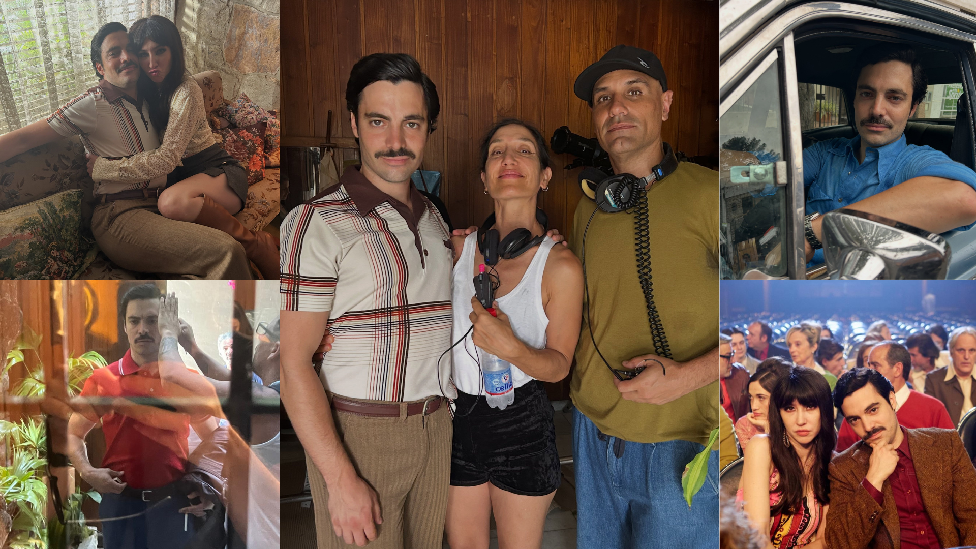 Francisco Bertín, el actor concordiense que llegó a Netflix para interpretar al novio violento de Moria Casán