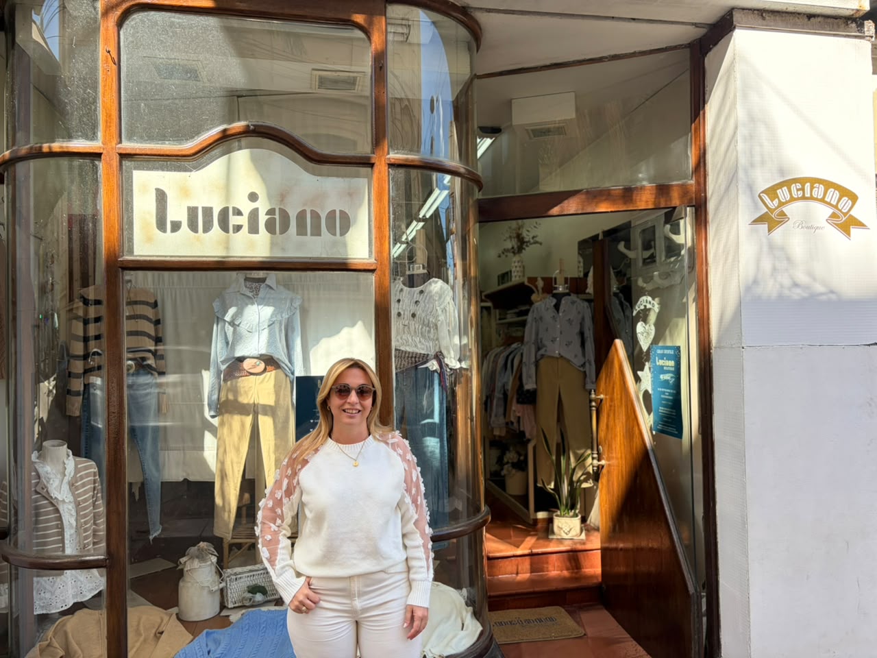 Luciano Boutique: una historia que comenzó hace 46 años de la mano de sus padres y que hoy su hija continúa el legado