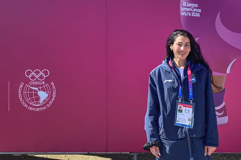 Betsabé Páez finalizó en la cuarta posición en la prueba de salto en alto de los Juegos Suramericanos Santa Fe 2026