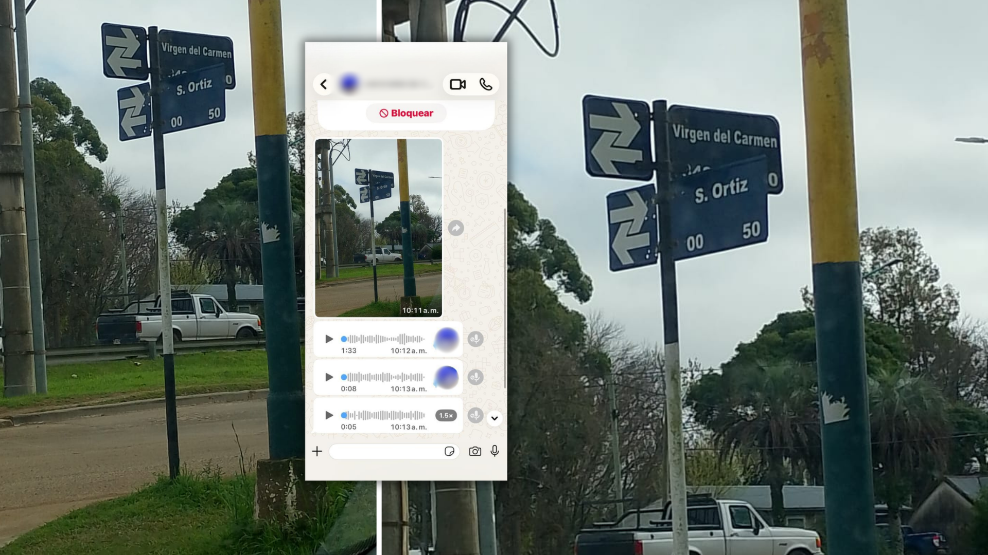 Solicitud de vecino N° 140: Arrojan basura desde vehículos particulares en una calle de Villa Adela