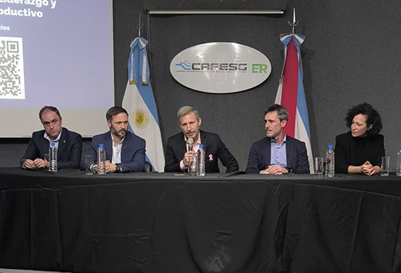 Frigerio destacó el financiamiento de $50.000 millones para impulsar proyectos productivos en Entre Ríos