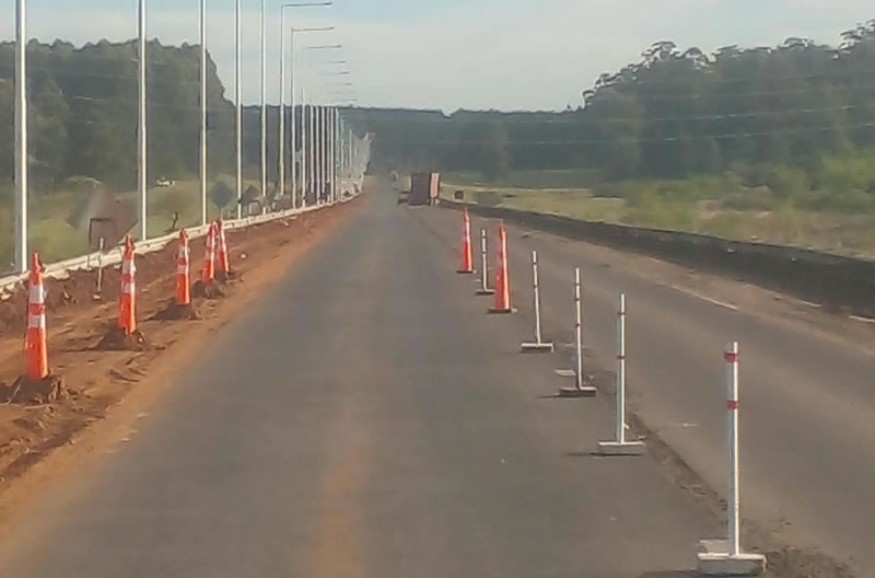 Autovía del Mercosur avanza con el reasfaltado integral de la Ruta Nacional A015 en Concordia