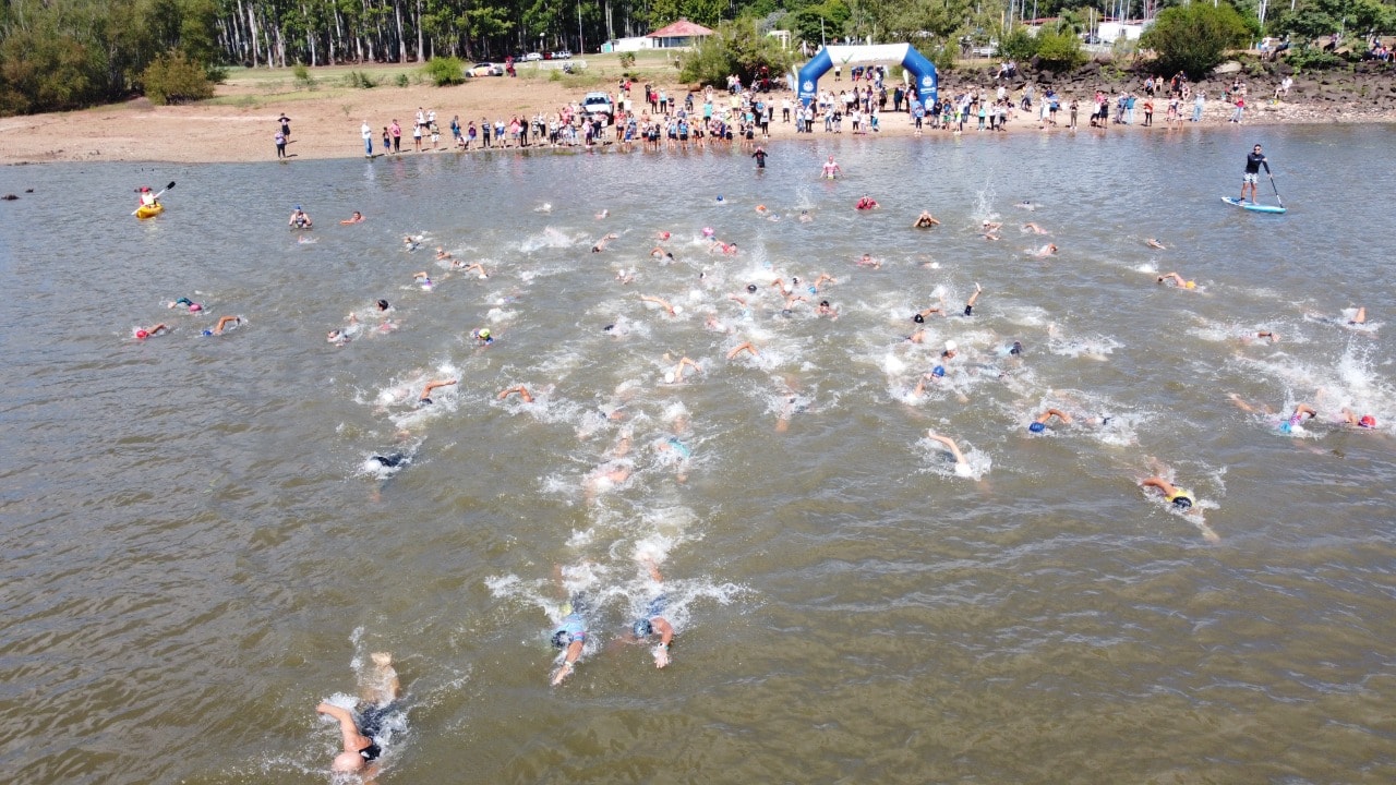 Concordia vuelve a ser sede del Campeonato Entrerriano de Natación en Aguas Abiertas tras más de una década