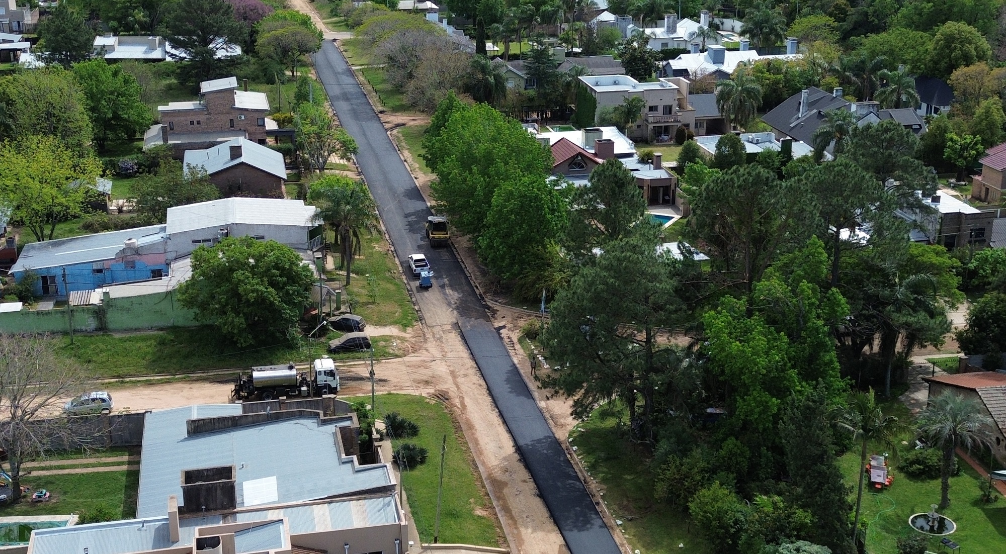 Con la pavimentación de calle 6 de Caballería continúan las obras en la zona noreste de concordia