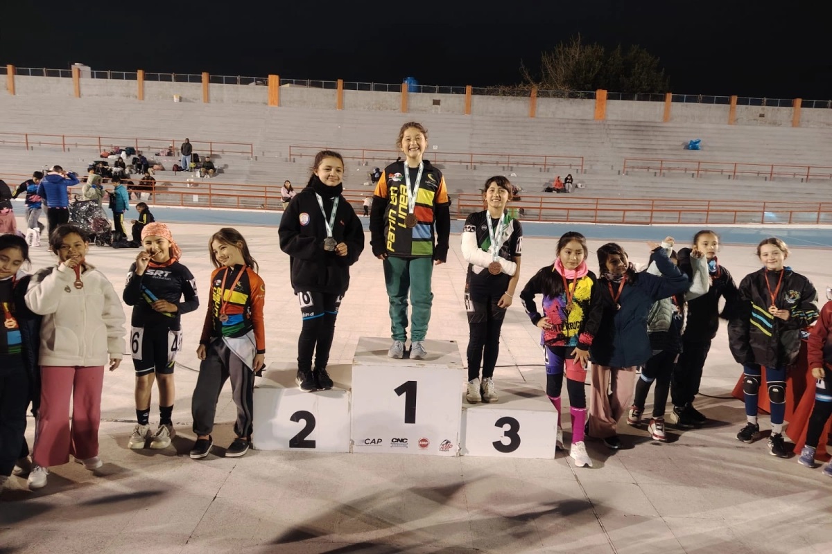 Dos concordienses hicieron podio en el Nacional de Patín Carrera en Mar del Plata