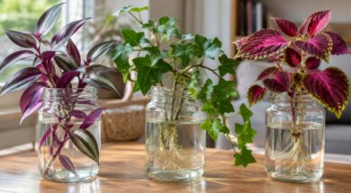 las-3-plantas-que-se-pueden-tener-en-un-frasco-y-ideales-para-decorar-cualquier-rincon-del-hogar-tradescantia-la-hiedra-inglesa-y-el-coleo-imagen-creada-con-ia-XAVMTP243ZEY3LGTAHBN72FLDI