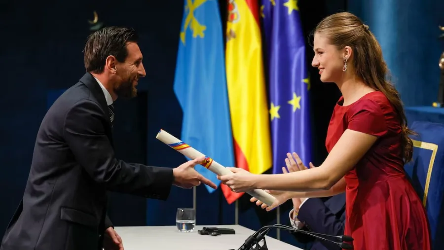 Lionel Messi recibió el premio Princesa de Asturias de los Deportes 2026