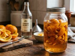 si-tenes-cascaras-de-naranjas-guardalas-mezcladas-con-vinagre-se-puede-lograr-una-limpiador-casero-imagen-ilustrativa-ia-gemini-XQYHYY4BF5DTXNKR6BXXHUXWEQ